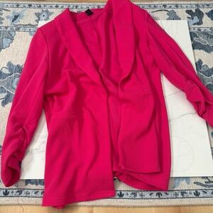 SHEIN Hot Pink Blazer